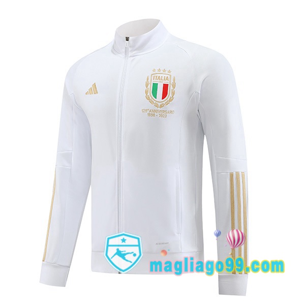 Magliago - Passione Maglie Thai Affidabili Basso Costo Online Shop | Giacca Calcio Italia Bianco 2023/2024