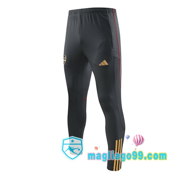 Magliago - Passione Maglie Thai Affidabili Basso Costo Online Shop | Pantaloni Da Allenamento Arsenal Grigio 2023/2024