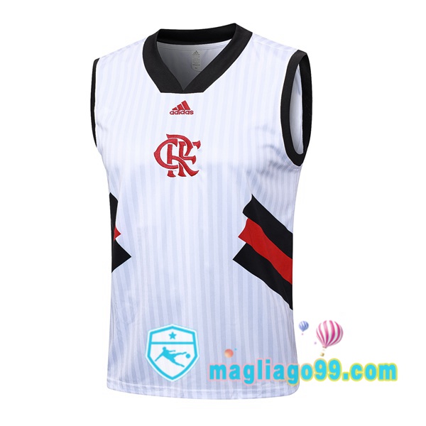 Magliago - Passione Maglie Thai Affidabili Basso Costo Online Shop | Gilet Calcio Flamengo Bianco 2023/2024