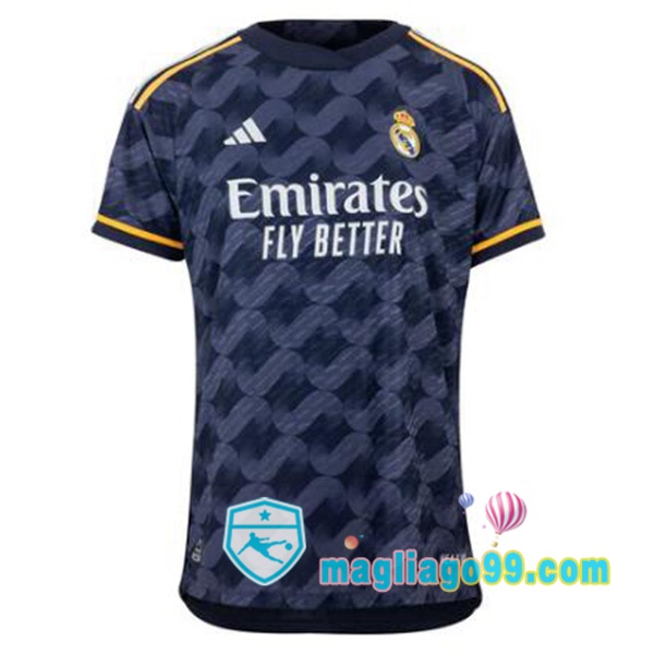 Magliago - Passione Maglie Thai Affidabili Basso Costo Online Shop | Maglia Real Madrid Seconda Blu Royal 2023/2024