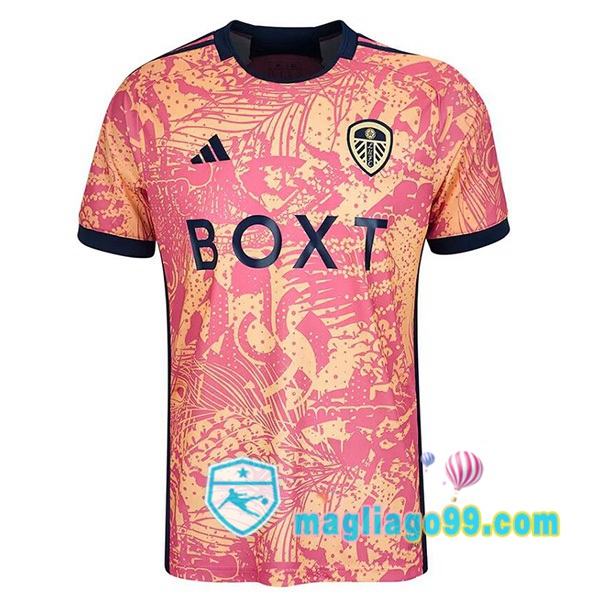 Magliago - Passione Maglie Thai Affidabili Basso Costo Online Shop | Maglia Leeds United Terza Rosa 2023/2024