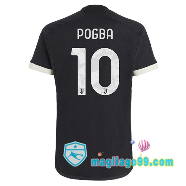 Magliago - Passione Maglie Thai Affidabili Basso Costo Online Shop | Maglia Juventus (POGBA 10) Juventus Terza Nero 2023/2024