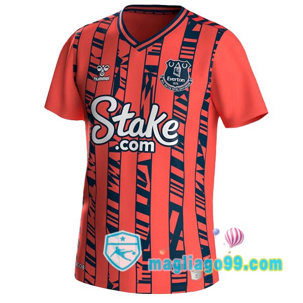 Magliago - Passione Maglie Thai Affidabili Basso Costo Online Shop | Maglia Everton Seconda Rosso 2023/2024