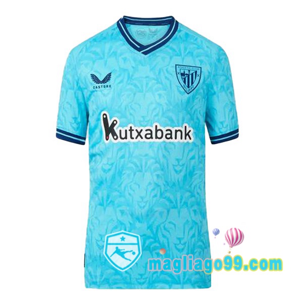 Magliago - Passione Maglie Thai Affidabili Basso Costo Online Shop | Maglia Athletic Bilbao Seconda Blu 2023/2024