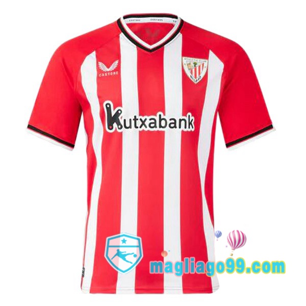 Magliago - Passione Maglie Thai Affidabili Basso Costo Online Shop | Maglia Athletic Bilbao Prima Rosso 2023/2024