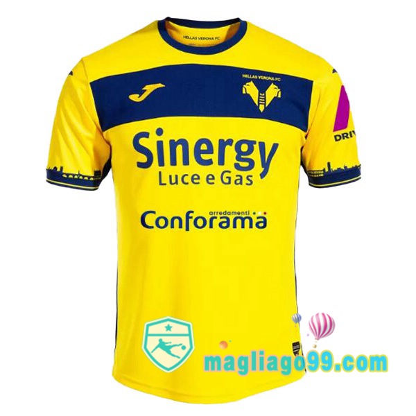 Magliago - Passione Maglie Thai Affidabili Basso Costo Online Shop | Maglia Hellas Verona Seconda Giallo 2023/2024