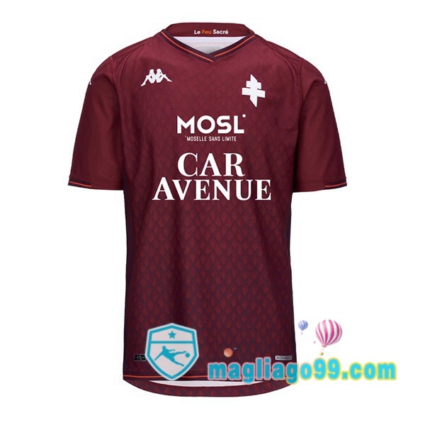 Magliago - Passione Maglie Thai Affidabili Basso Costo Online Shop | Maglia FC Metz Prima Rosso 2023/2024