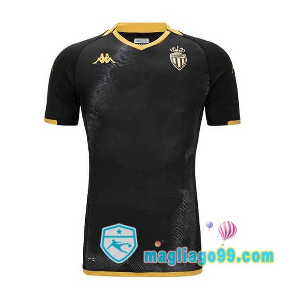 Magliago - Passione Maglie Thai Affidabili Basso Costo Online Shop | Maglia AS Monaco Seconda Nero 2023/2024