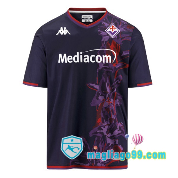 Magliago - Passione Maglie Thai Affidabili Basso Costo Online Shop | Maglia ACF Fiorentina Terza Nero 2023/2024