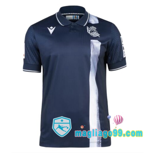 Magliago - Passione Maglie Thai Affidabili Basso Costo Online Shop | Maglia Real Sociedad Seconda Blu 2023/2024