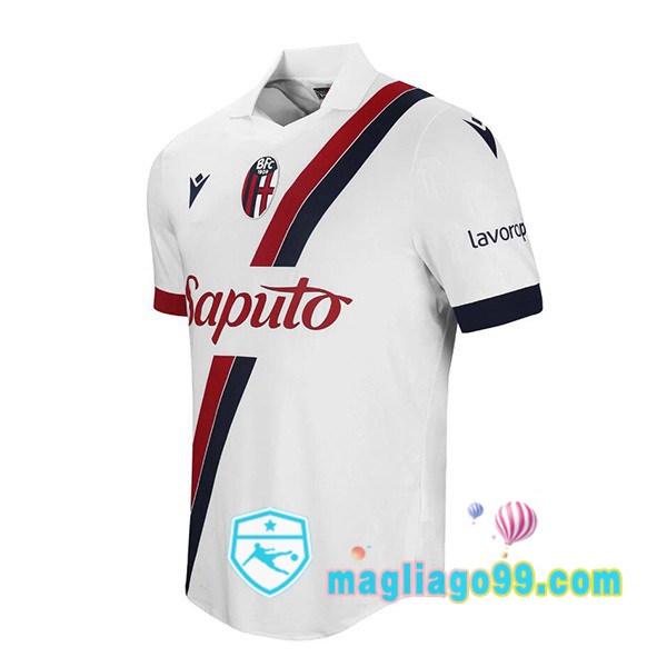 Magliago - Passione Maglie Thai Affidabili Basso Costo Online Shop | Maglia Bologna Seconda Bianco 2023/2024