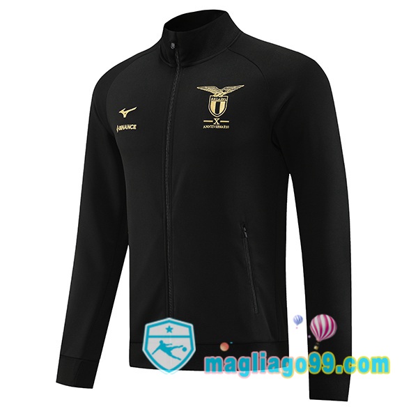 Magliago - Passione Maglie Thai Affidabili Basso Costo Online Shop | Giacca Calcio SS Lazio Nero 2023/2024