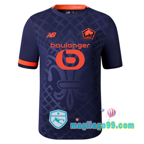 Magliago - Passione Maglie Thai Affidabili Basso Costo Online Shop | Maglia Lille OSC Terza Nero 2023/2024