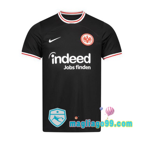 Magliago - Passione Maglie Thai Affidabili Basso Costo Online Shop | Maglia Eintracht Frankfurt Seconda Nero 2023/2024