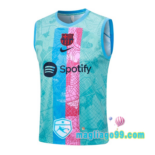 Magliago - Passione Maglie Thai Affidabili Basso Costo Online Shop | Gilet Calcio FC Barcellona Verde 2023/2024