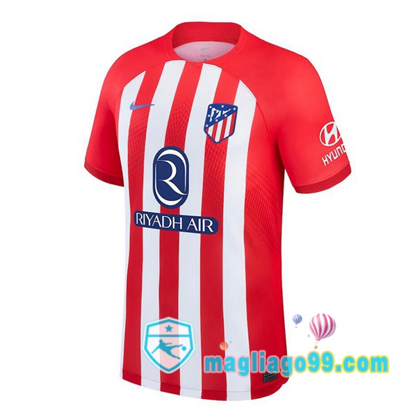 Magliago - Passione Maglie Thai Affidabili Basso Costo Online Shop | Maglia Atletico Madrid Prima Rosso 2023/2024