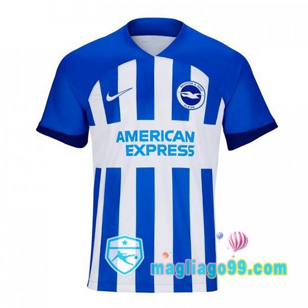 Magliago - Passione Maglie Thai Affidabili Basso Costo Online Shop | Maglia FC Brighton Prima Blu Bianco 2023/2024