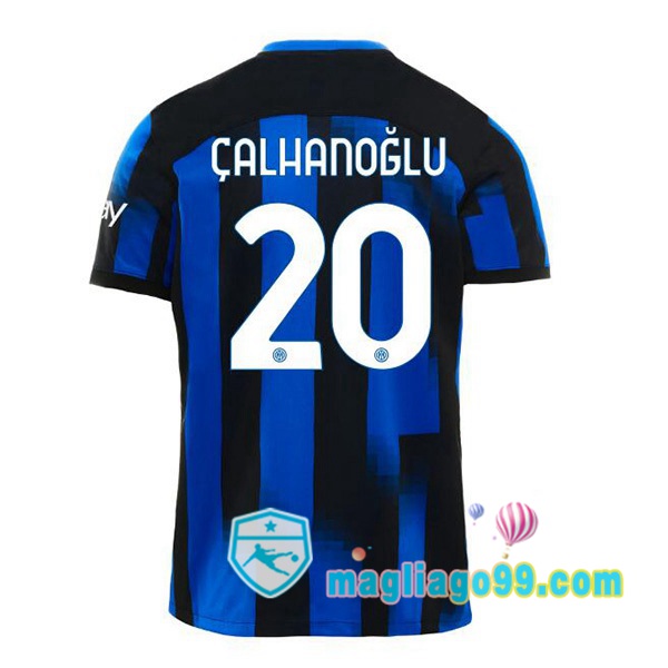 Magliago - Passione Maglie Thai Affidabili Basso Costo Online Shop | Maglia Inter Milan (ÇALHANOĞLU 20) Prima Blu 2023/2024