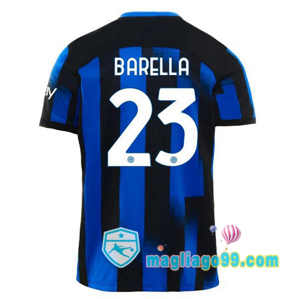 Magliago - Passione Maglie Thai Affidabili Basso Costo Online Shop | Maglia Inter Milan (BARELLA 23) Prima Blu 2023/2024