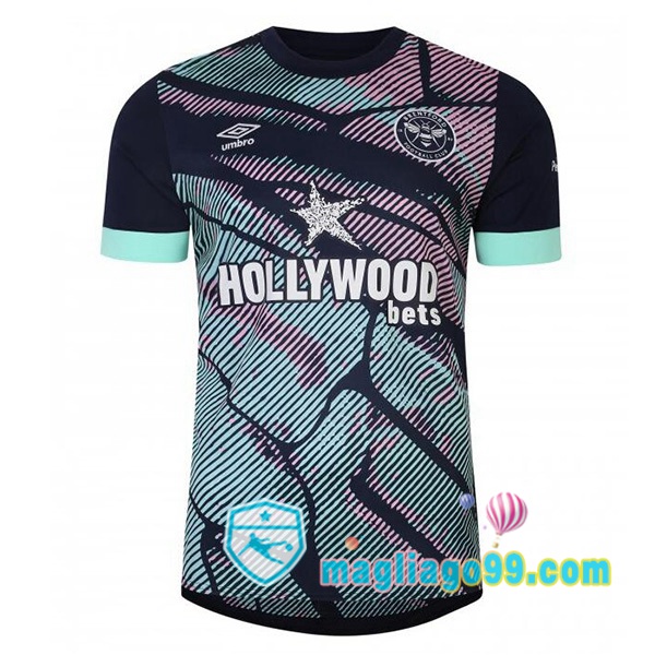 Magliago - Passione Maglie Thai Affidabili Basso Costo Online Shop | Maglia Brentford FC Prima Blu 2023/2024