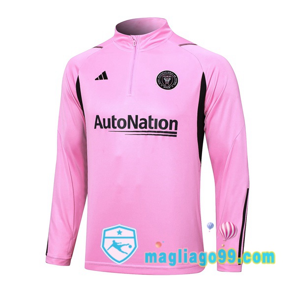 Magliago - Passione Maglie Thai Affidabili Basso Costo Online Shop | Felpa Calcio Inter Miami CF Rosa 2023/2024
