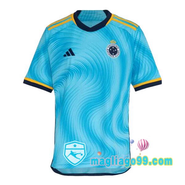 Magliago - Passione Maglie Thai Affidabili Basso Costo Online Shop | Maglia Cruzeiro EC Terza Blu 2023/2024