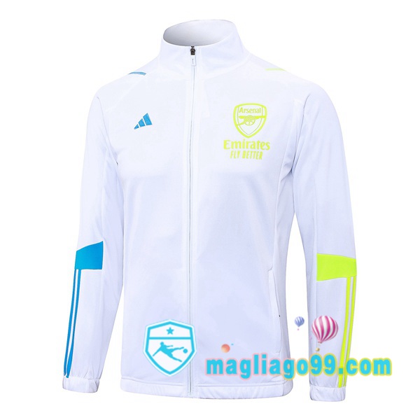 Magliago - Passione Maglie Thai Affidabili Basso Costo Online Shop | Giacca Calcio Arsenal Bianco 2023/2024