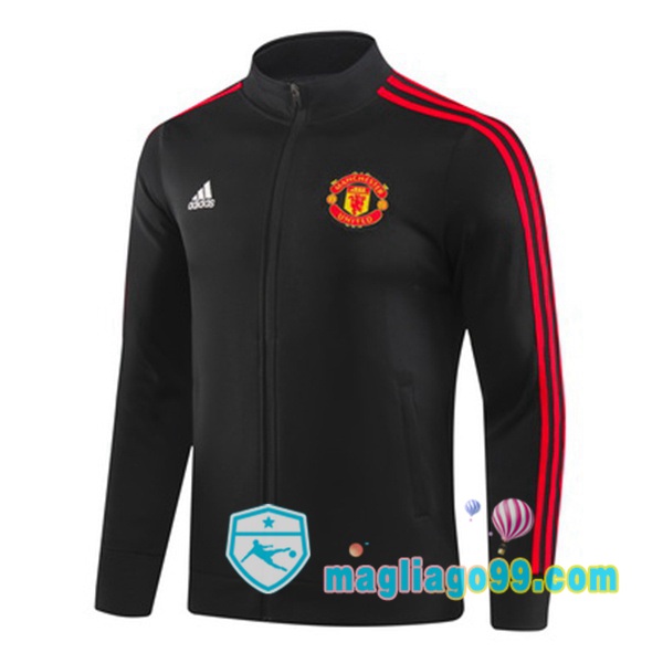 Magliago - Passione Maglie Thai Affidabili Basso Costo Online Shop | Giacca Calcio Manchester United Nero 2023/2024
