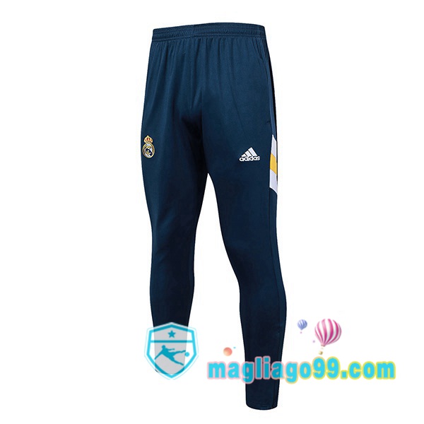 Magliago - Passione Maglie Thai Affidabili Basso Costo Online Shop | Pantaloni Da Allenamento Real Madrid Blu Royal 2023/2024