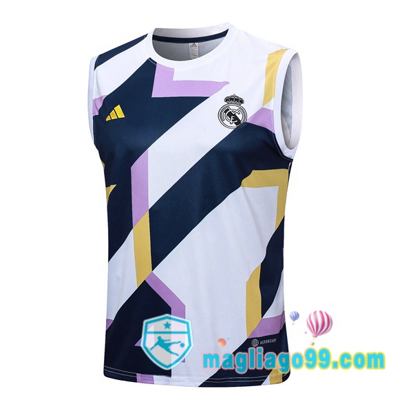 Magliago - Passione Maglie Thai Affidabili Basso Costo Online Shop | Gilet Calcio Real Madrid Bianco 2023/2024