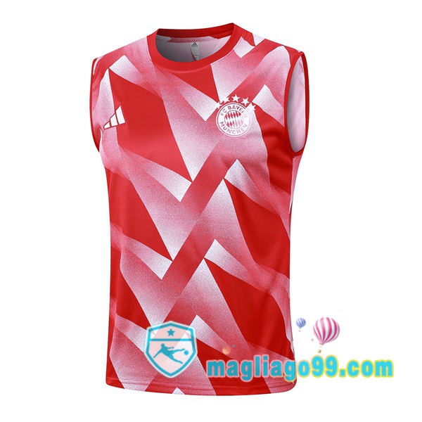 Magliago - Passione Maglie Thai Affidabili Basso Costo Online Shop | Gilet Calcio Bayern Monaco Rosso 2023/2024