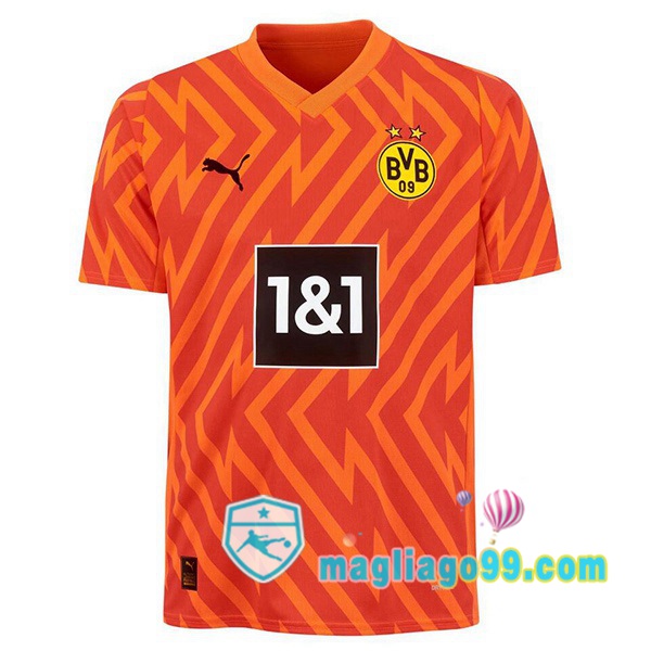 Magliago - Passione Maglie Thai Affidabili Basso Costo Online Shop | Maglia Dortmund BVB Portiere Arancione 2023/2024