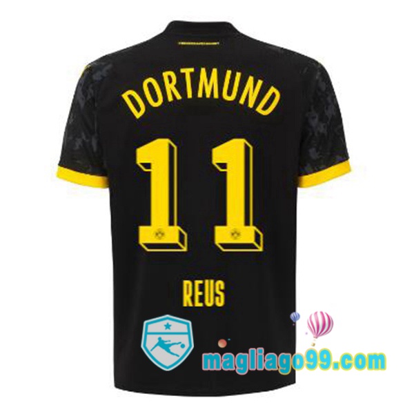 Magliago - Passione Maglie Thai Affidabili Basso Costo Online Shop | Maglia Dortmund BVB (Reus 11) Seconda Nero 2023/2024