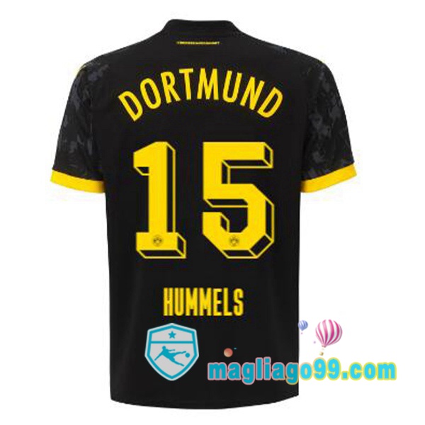 Magliago - Passione Maglie Thai Affidabili Basso Costo Online Shop | Maglia Dortmund BVB (Hummels 15) Seconda Nero 2023/2024
