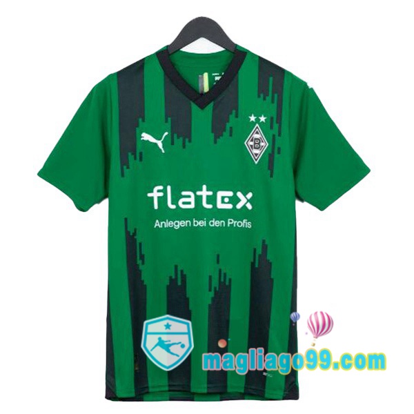Magliago - Passione Maglie Thai Affidabili Basso Costo Online Shop | Maglia Monchengladbach Seconda Verde 2023/2024