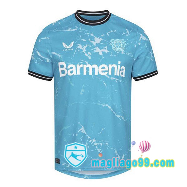 Magliago - Passione Maglie Thai Affidabili Basso Costo Online Shop | Maglia Bayer 04 Leverkusen Terza Blu 2023/2024