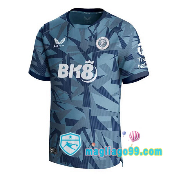 Magliago - Passione Maglie Thai Affidabili Basso Costo Online Shop | Maglia Aston Villa Terza Blu 2023/2024