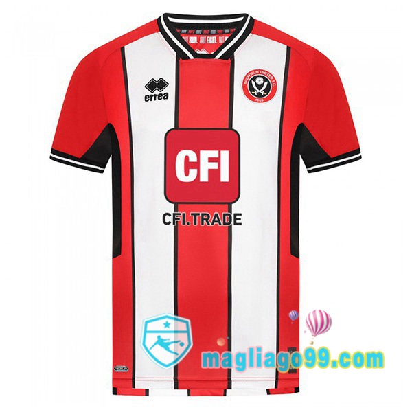 Magliago - Passione Maglie Thai Affidabili Basso Costo Online Shop | Maglia Sheffield United Prima Rosso Bianco 2023/2024