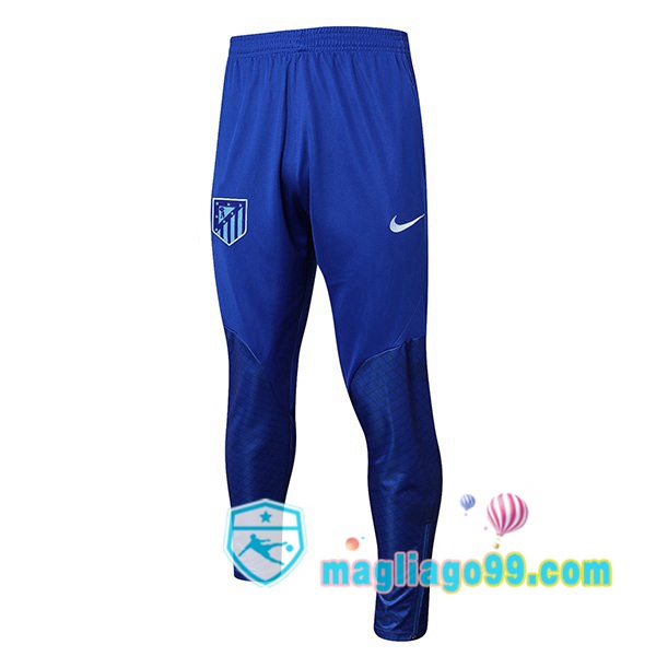 Magliago - Passione Maglie Thai Affidabili Basso Costo Online Shop | Pantaloni Da Allenamento Atletico Madrid Blu 2023/2024