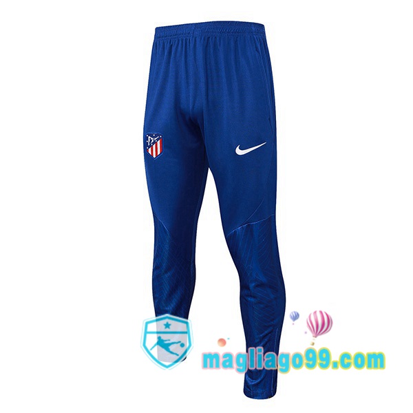Magliago - Passione Maglie Thai Affidabili Basso Costo Online Shop | Pantaloni Da Allenamento Atletico Madrid Blu 2023/2024