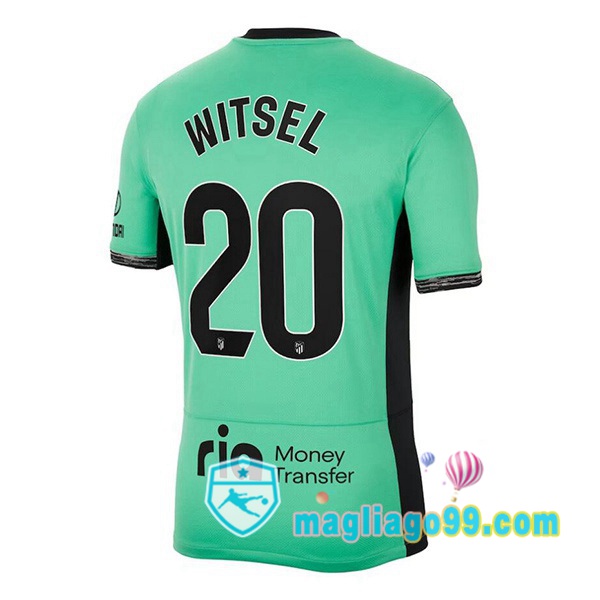 Maglia Atletico Madrid (Witsel 20) Terza Verde 2023/2024