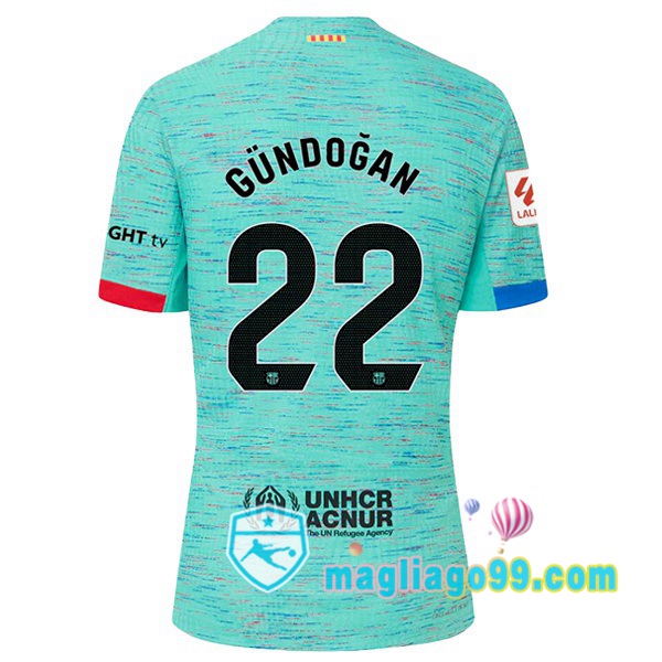 Magliago - Passione Maglie Thai Affidabili Basso Costo Online Shop | Maglia FC Barcellona (GÜNDOĞAN 22) Terza Verde 2023/2024