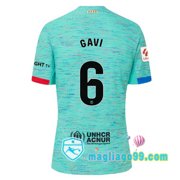 Magliago - Passione Maglie Thai Affidabili Basso Costo Online Shop | Maglia FC Barcellona (GAVI 6) Terza Verde 2023/2024
