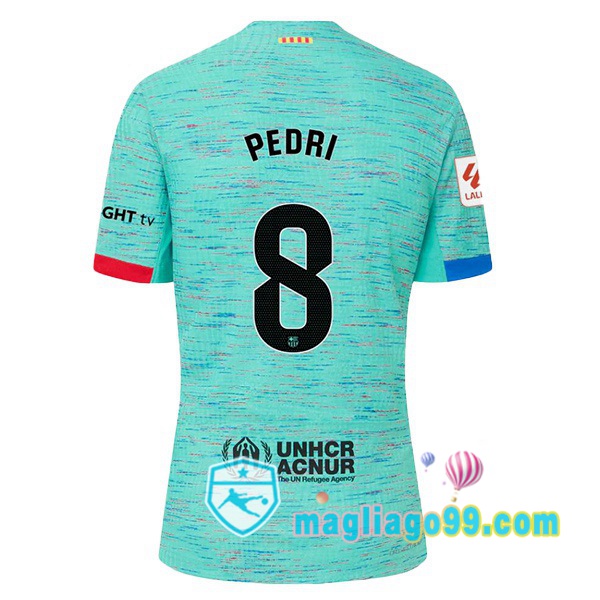 Magliago - Passione Maglie Thai Affidabili Basso Costo Online Shop | Maglia FC Barcellona (PEDRI 8) Terza Verde 2023/2024