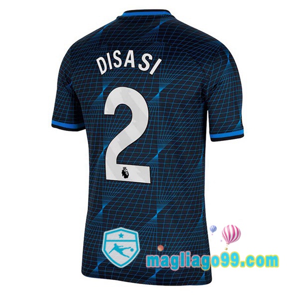Magliago - Passione Maglie Thai Affidabili Basso Costo Online Shop | Maglia FC Chelsea (Disasi 2) Seconda Blu 2023/2024