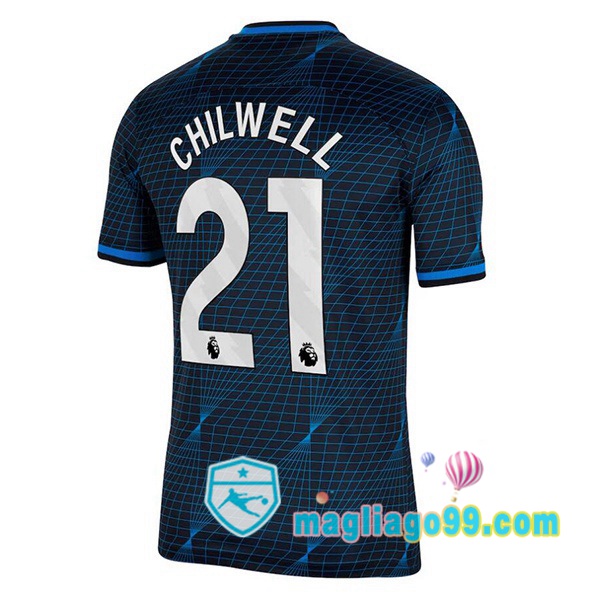 Magliago - Passione Maglie Thai Affidabili Basso Costo Online Shop | Maglia FC Chelsea (Chilwell 21) Seconda Blu 2023/2024