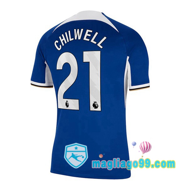 Magliago - Passione Maglie Thai Affidabili Basso Costo Online Shop | Maglia FC Chelsea (Chilwell 21) Prima Blu 2023/2024