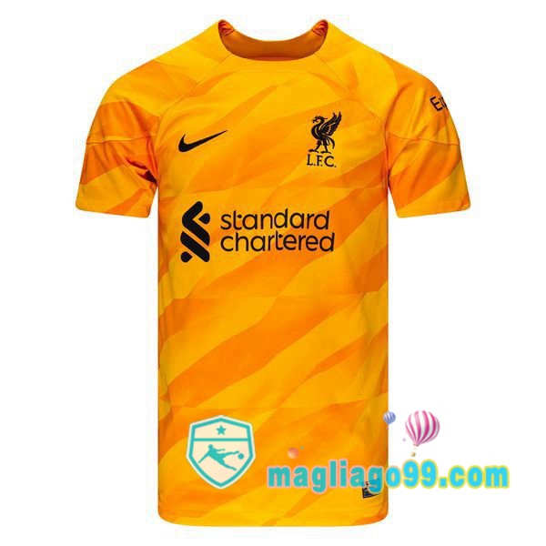Magliago - Passione Maglie Thai Affidabili Basso Costo Online Shop | Maglia FC Liverpool Portiere Arancione 2023/2024