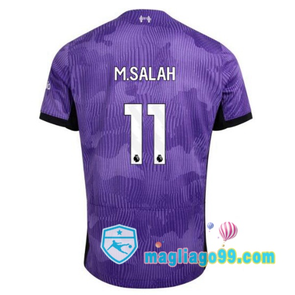 Magliago - Passione Maglie Thai Affidabili Basso Costo Online Shop | Maglia FC Liverpool (M.SALAH 11) Terza Porpora 2023/2024