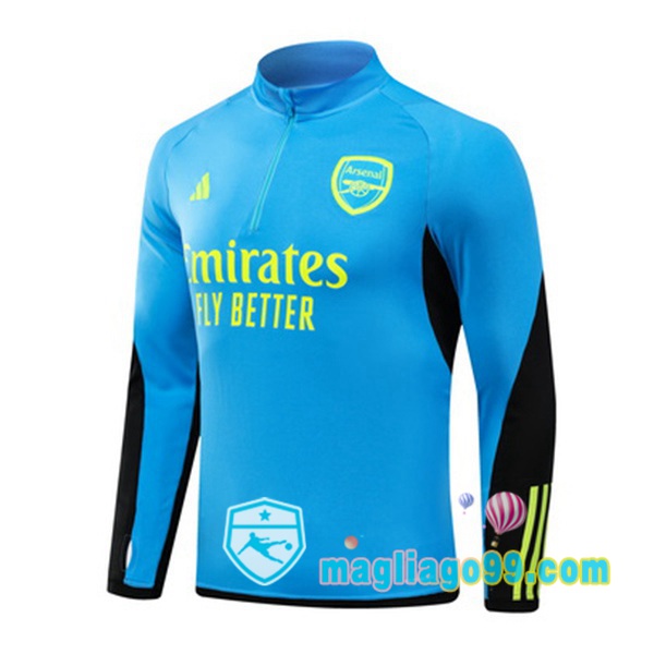 Magliago - Passione Maglie Thai Affidabili Basso Costo Online Shop | Felpa Calcio Arsenal Blu 2024/2025
